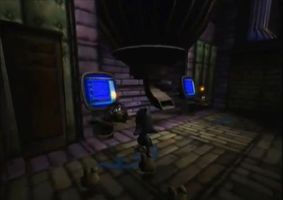 une photo d'Ã©cran de Oddworld - Munch s Oddyssey sur Microsoft X-Box